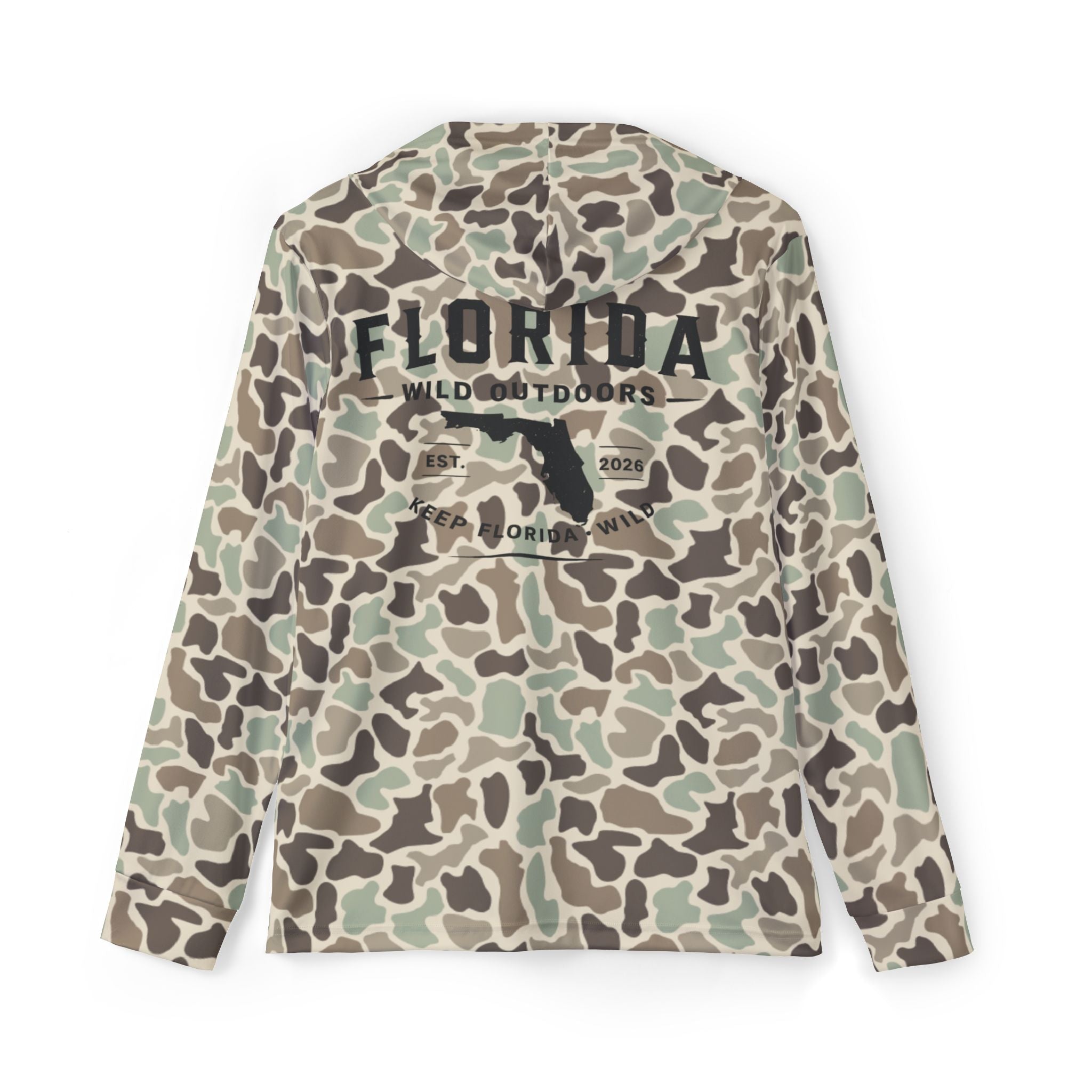 Florida Wild Duck Camo Fishing Shirt