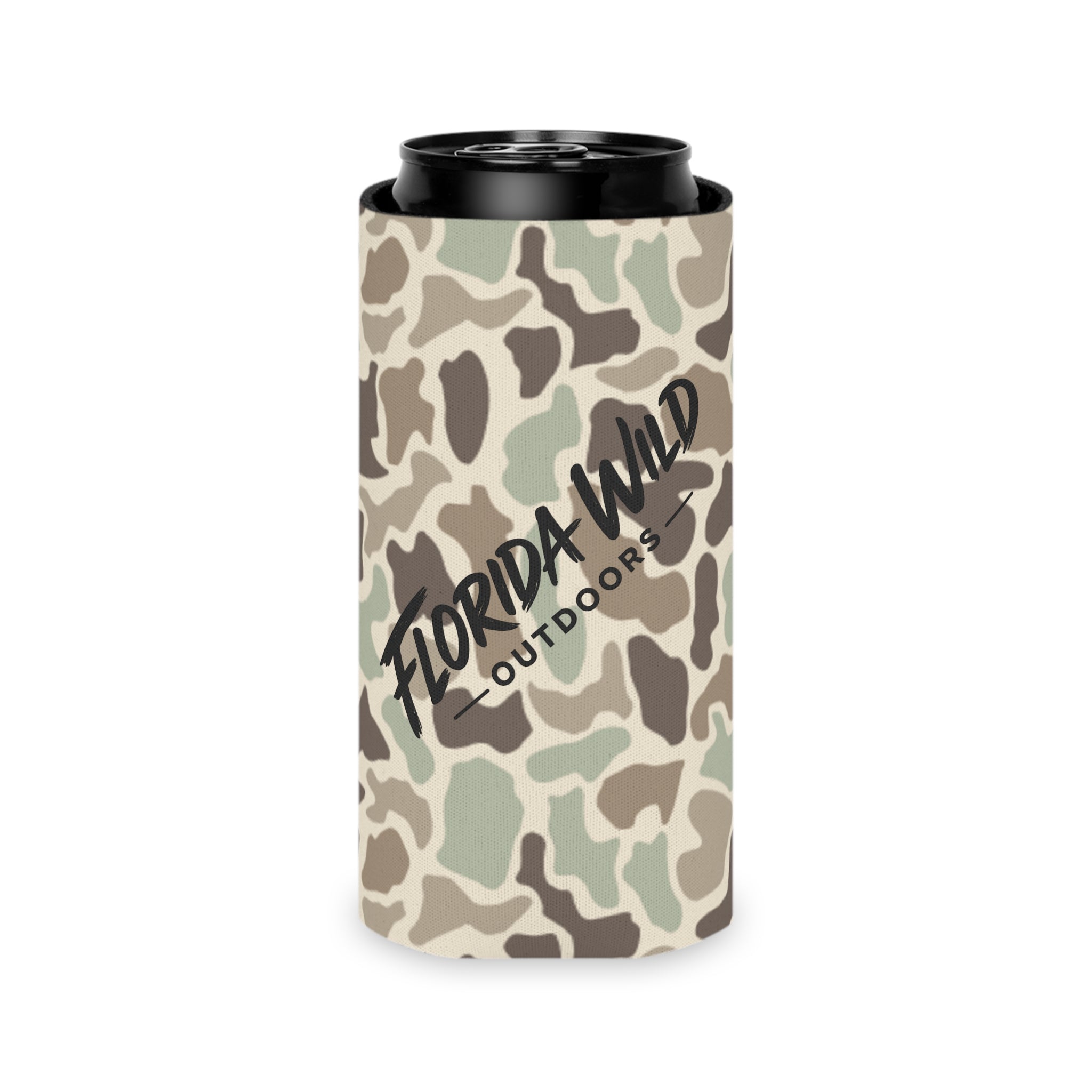 Florida Wild Duck Camo Can Cooler