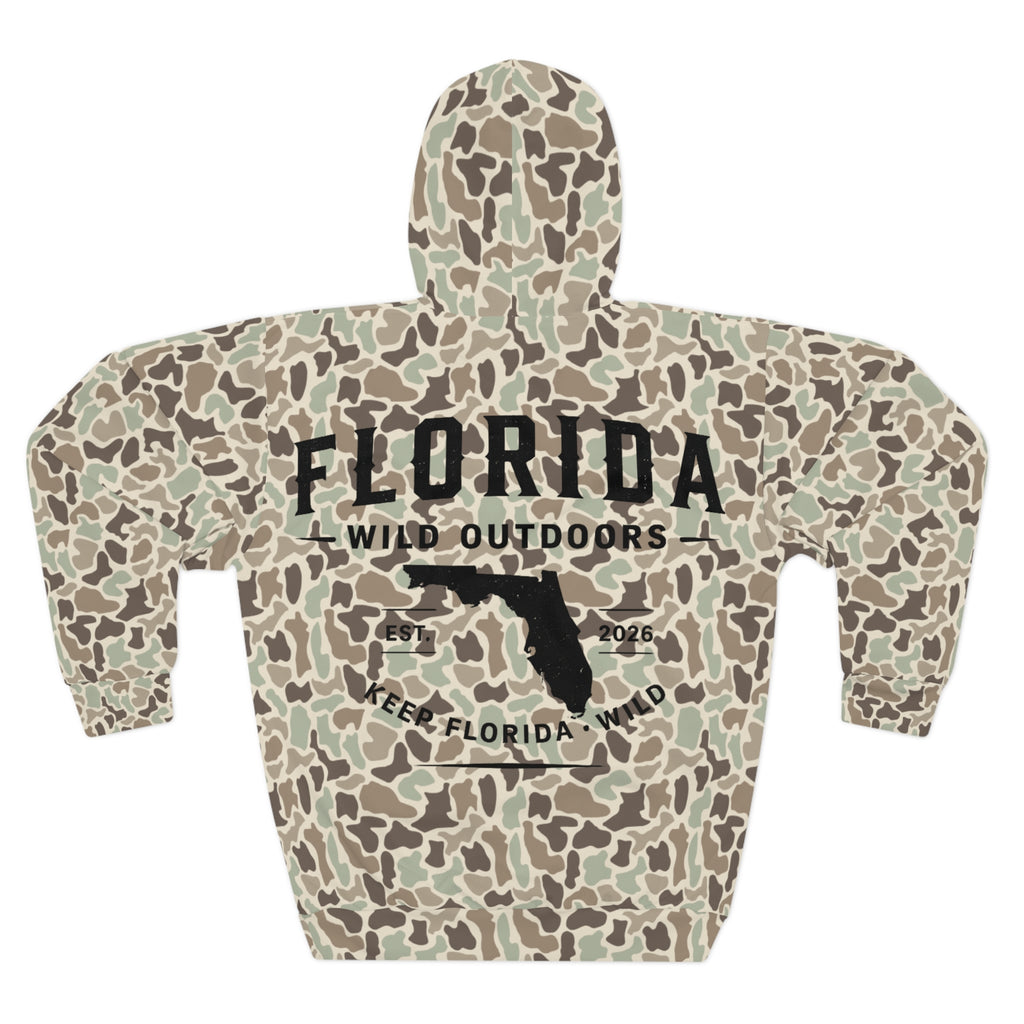 Florida Wild Duck Camo Hoodie
