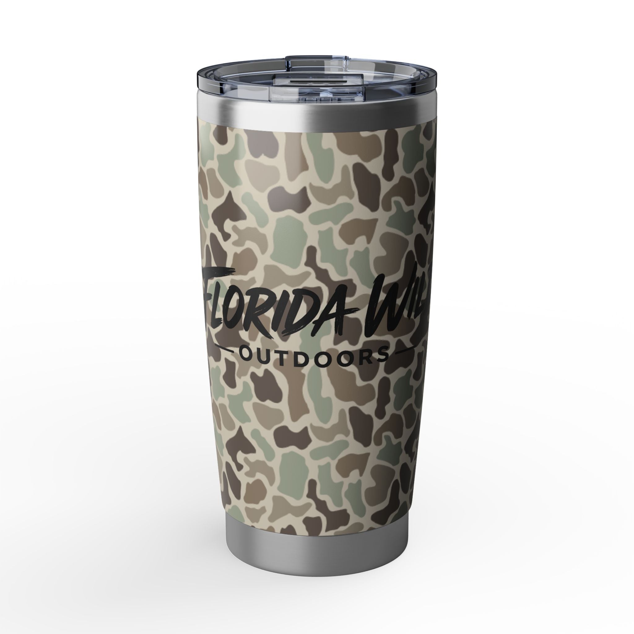Florida Wild Duck Camo 20oz tumbler