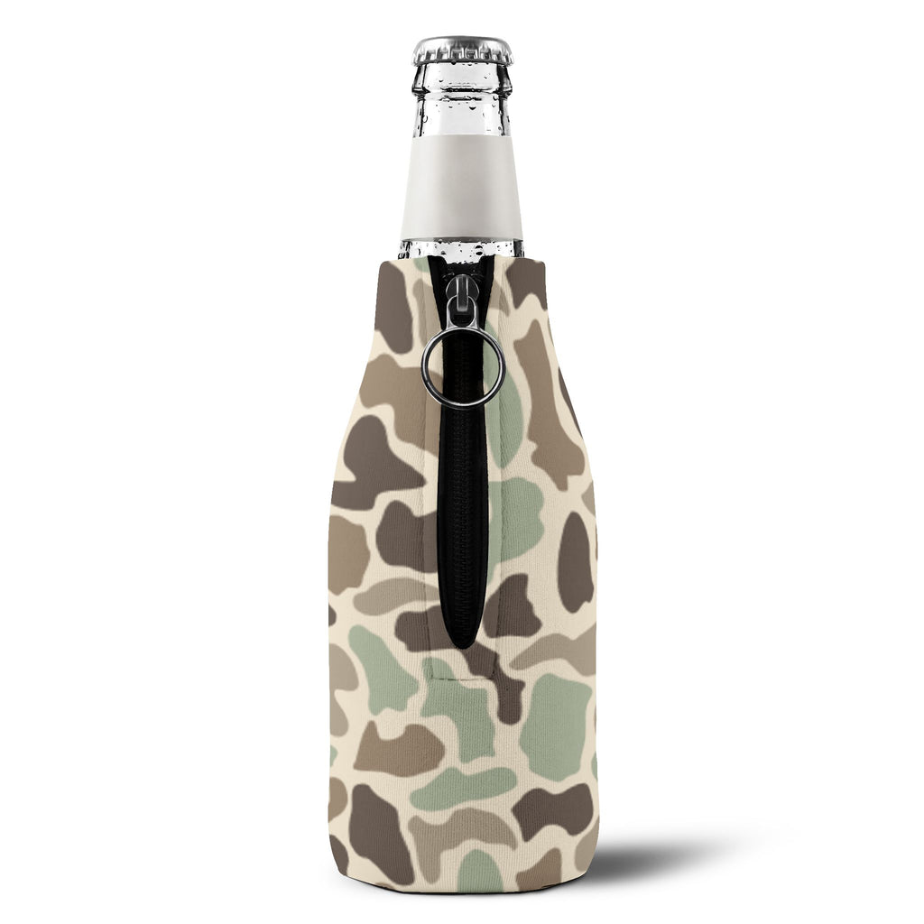 Florida Wild Duck Camo Bottle Cooler